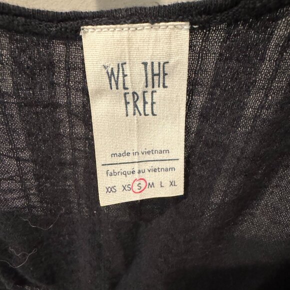 Free People Long Sleeve Quarter Button Up Shirt - Picture 3 of 4